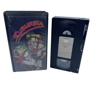 Suburbia VHS 1983 Rebel Streets Wild Side Vestron Punk Rock Hardcore Rare Tape